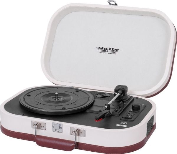 Trevi TT 1020 BT, Direktedrevet platespiller, Semi-automatisk, Beige, 33,45,78 RPM, Rotasjon, 3,5 mm