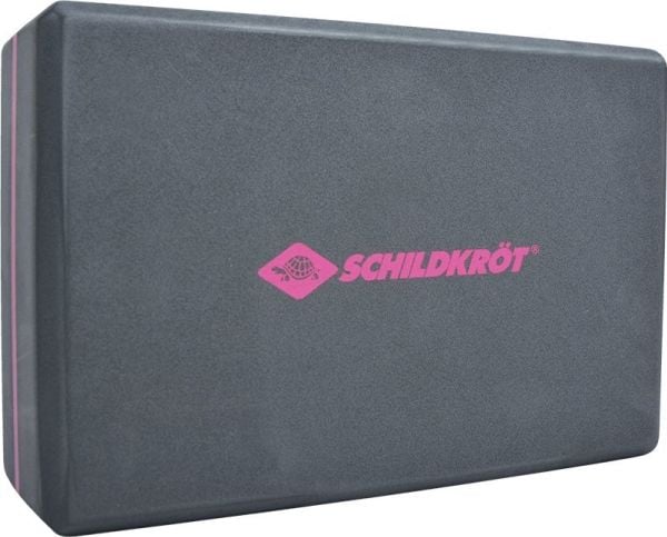Schildkröt Fitness Yoga Block, Svart, Etylen-vinylacetat (EVA)-skum, 225 mm, 150 mm, 75 mm, 150 g