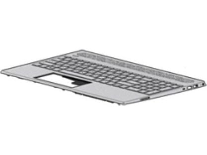 HP L24752-B31, Kabinett + tastatur, Nederlandsk, Bakgrunnsbelyst tastatur, HP, Pavilion 15