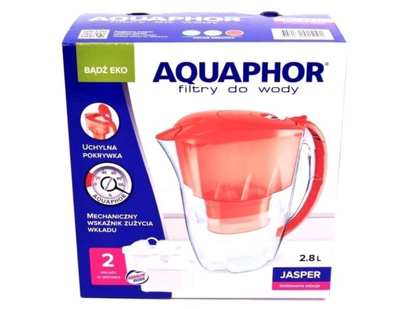 AQUAPHOR Jasper kannullinen vedensuodatin 2,8 l +B100-25 Mg + Tilaa