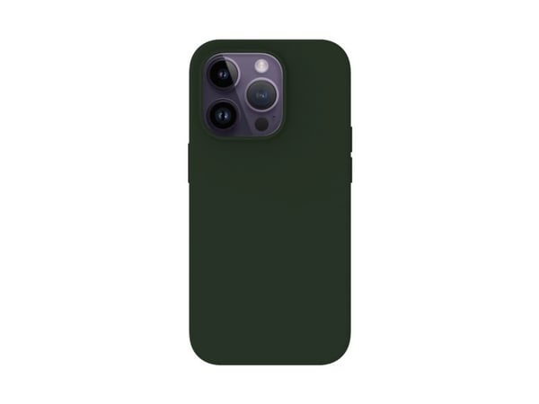Just Mobile TENC silikonskal - mörkgrön