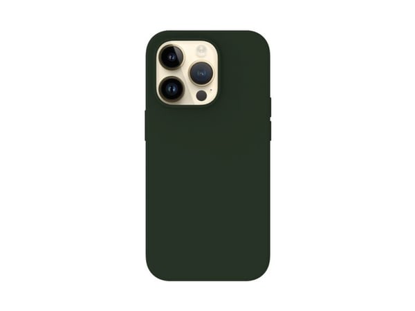 Just Mobile TENC silikonskal - mörkgrön