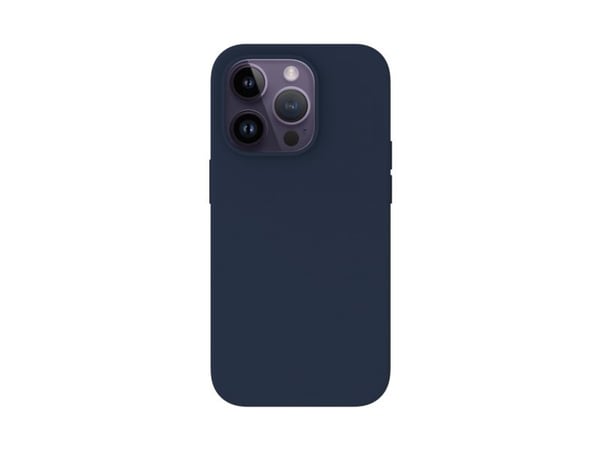 Just Mobile TENC silikonetui med MagSafe for iPhone 14 Pro - Navy blue