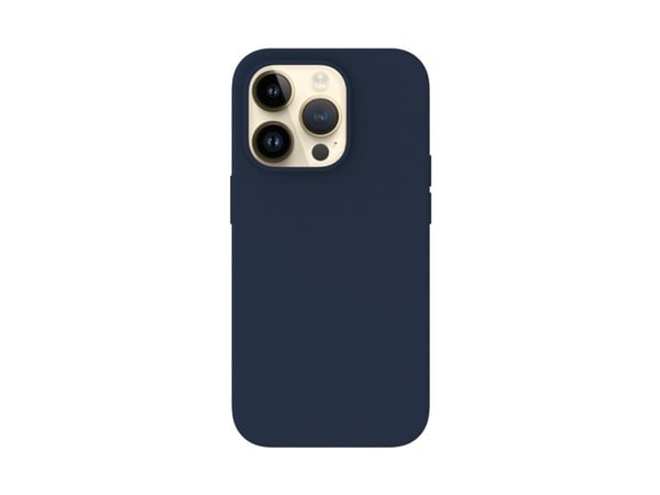 Just Mobile TENC silikonetui med MagSafe for iPhone 14 Pro - Navy blue