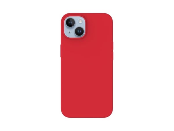 Just Mobile TENC silikonetui til iPhone 14 (passer også iPhone 13 basemodell) - korall