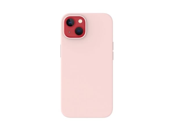 Just Mobile TENC silikondeksel til iPhone 14 (passer også iPhone 13 basemodell) - Pink