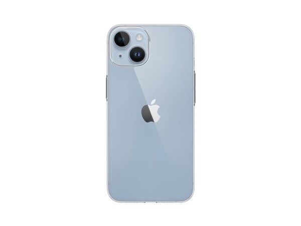 Just Mobile TENC Slim Fit-fodral - klar (iPhone 14)