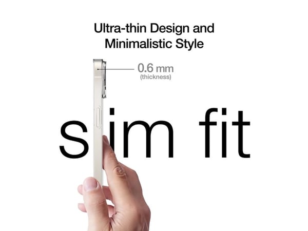 Just Mobile TENC Slim till iPhone 14 Plus - Crystal Clear