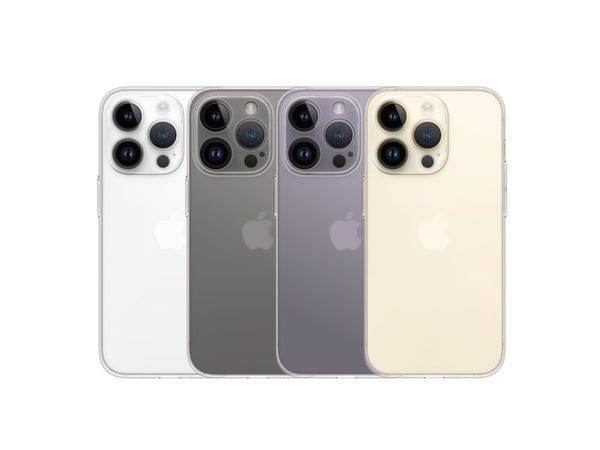 Just Mobile TENC Slim Fit-etu iPhone 14 Pro Max - Frost