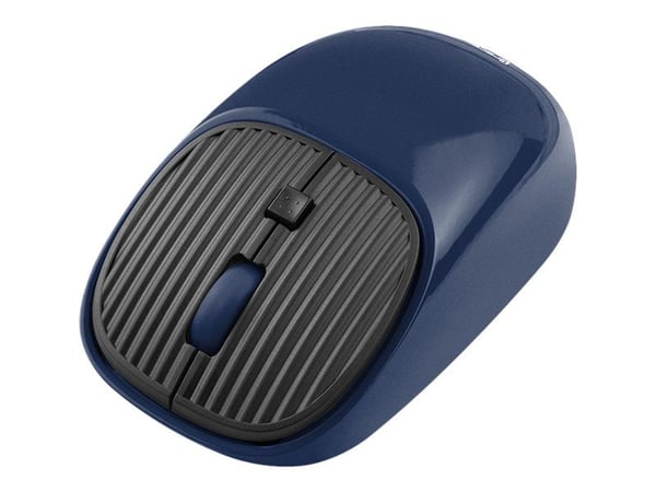 Tracer Wave - Mus - höger- och vänsterhänta - optisk - 4 knappar - trådlös - 2.4 GHz - trådlös USB-mottagare - marin