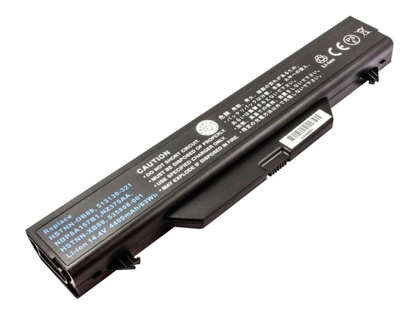 CoreParts - Batteri til bærbar PC - litiumion - 8-cellers - 5200 mAh - svart - for HP ProBook 4411s, 4510s, 4510s/CT, 4515s, 4515s/CT, 4710s, 4710s...