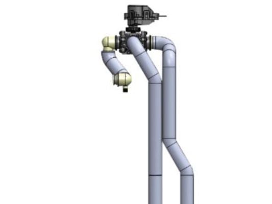 Panasonic Tre-vejsventil Kit til hydreboks J og H Generation Split anlæg. Se beskrivelse for modeller: