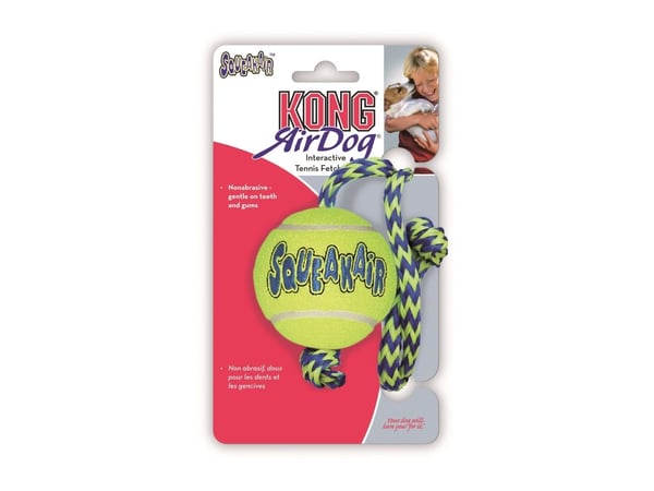 KONG Kong tennisball med tau M 6cm
