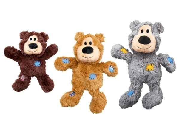 Kong Leksak Wild Knots Bear Mix Xs 13cm