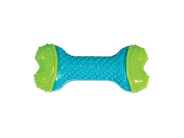 Kong Leksak Corestrength Bone Turkos M/l 18cm