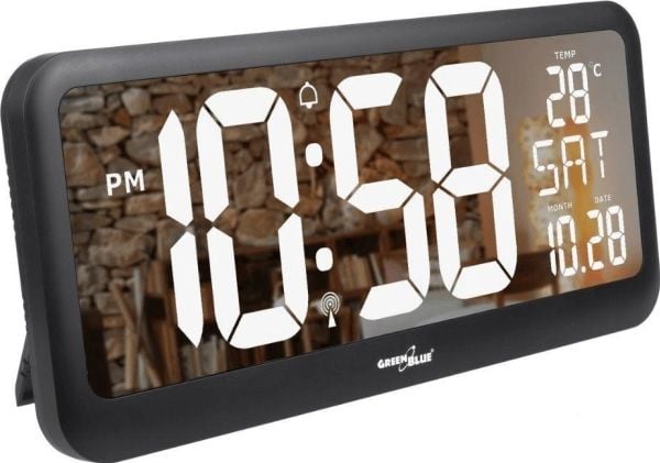 Clock with temperature sensor GreenBlue GB214