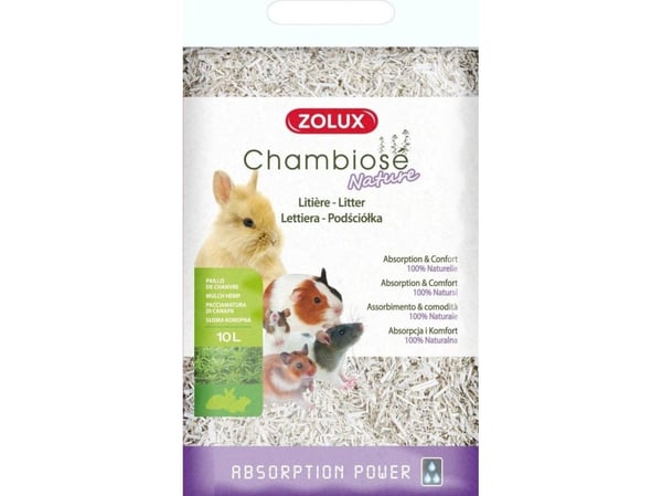 ZOLUX Chambiose Nature - Gnaver Strøelse - 10l