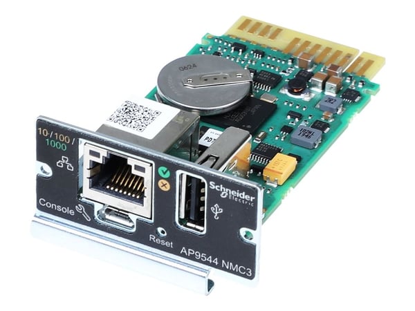 Schneider - Adapter for fjernstyrt administrasjon - Gigabit Ethernet - for P/N: SRVSL1KRARK, SRVSL2KRARK, SRVSL3KRARK