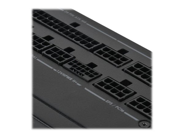 SilverStone Decathlon Series DA1000R Gold - Strømforsyning (intern) - Cybenetics Gold, PCIe 5.0, fully modular - ATX12V 3.0/ EPS12V/ PS/2 - AC 100-...