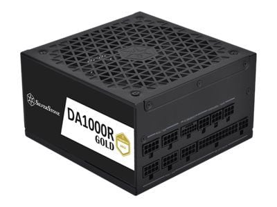 SilverStone Decathlon Series DA1000R Gold - Strømforsyning (intern) - Cybenetics Gold, PCIe 5.0, fully modular - ATX12V 3.0/ EPS12V/ PS/2 - AC 100-...