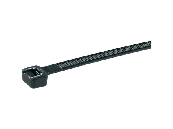 Panduit Cable Tie, 7.4"L (188mm), Standard, Nylon, Natural, 1000pc