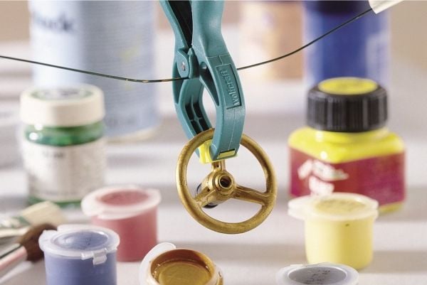 wolfcraft GmbH 3420000, Fjær klemme, Plastikk, 6 stykker, 2 cm