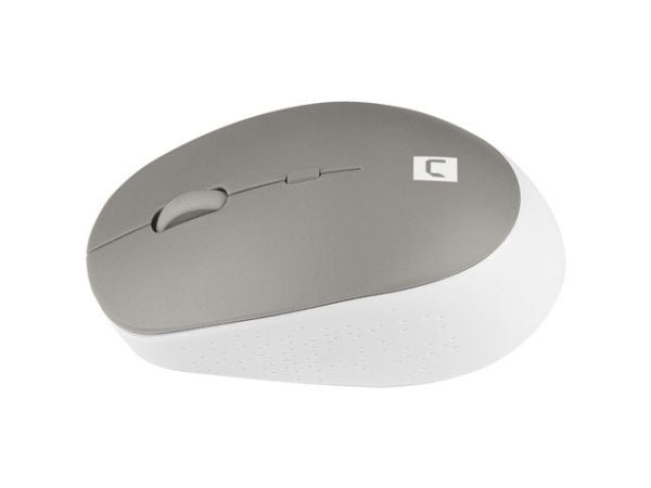 NATEC Harrier 2, Høyre hendt, Optisk, Bluetooth, 1600 DPI, Grå, Hvit
