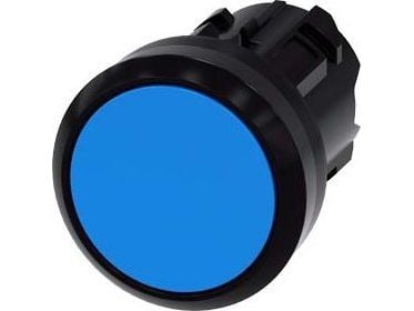 Siemens 3SU1000-0AB50-0AA0, Plastikk, IP66, IP67, IP69, IP69K, Svart, Blå, 2,95 cm, 35,3 mm, 50 mm