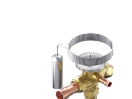 Danfoss TE2, R452A - Termostaattinen paisuntaventtiili, 3/8'', Flare, 1/2'', ODF
