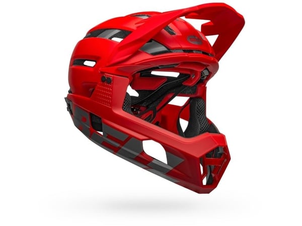 Bell Helmets Super Air R Spherical, Heldekkende hjelm, Innformet, Hjelmvisir