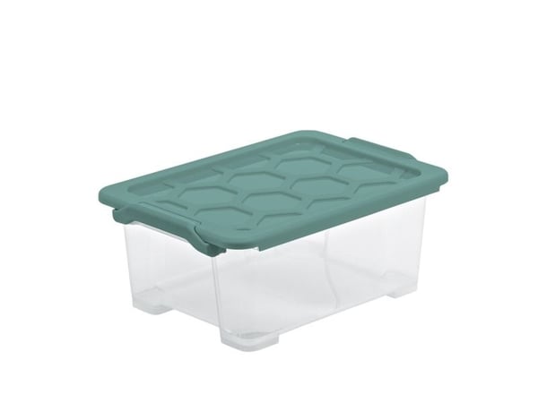 Rotho 1007805092WS, Lager boks, Grønn, Gjennomsiktig, Rektangulær, Plast, Monokromatisk, Innendørs