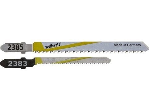 wolfcraft GmbH 2383100, Stikksagblad, Sponplate, Løvtre, Laminat, Parkett, Kryssfiner, Tre med spiker, 1,35 mm, 2,5 mm, 3 cm, 5 stykker