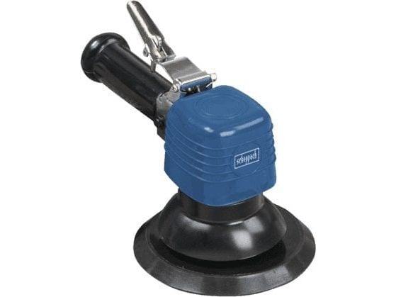 Scheppach 7906100719, Orbiltal sander, Sort, Blå, 10000 RPM, 93,4 l/min, 6,3 stang, 150 mm