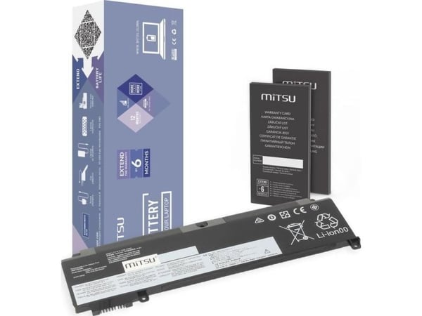 Movano/Mitsu-batteri til Lenovo ThinkPad T460s, T470s (foran-batteri)