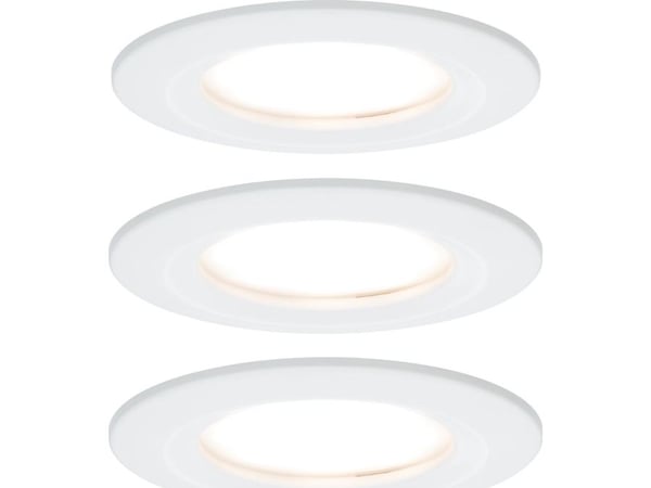 Paulmann 934.60, 3 ampuller, LED, 19,5 W, 460 lm, Hvit