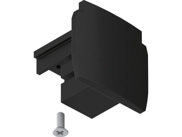 Paulmann 91384, Endestykke, Sort, Plast, 35 mm, 31,5 mm, 32,5 mm