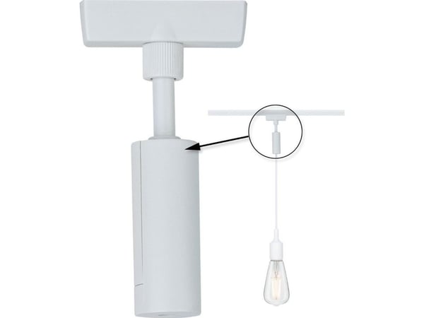 Paulmann 95552, Pendeladapter, Hvit, Metall, Plast, II, AC, 50 W