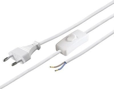 Goobay 51349, 1,5 m, Strömkontakt typ C, H03VVH2-F, 250 V