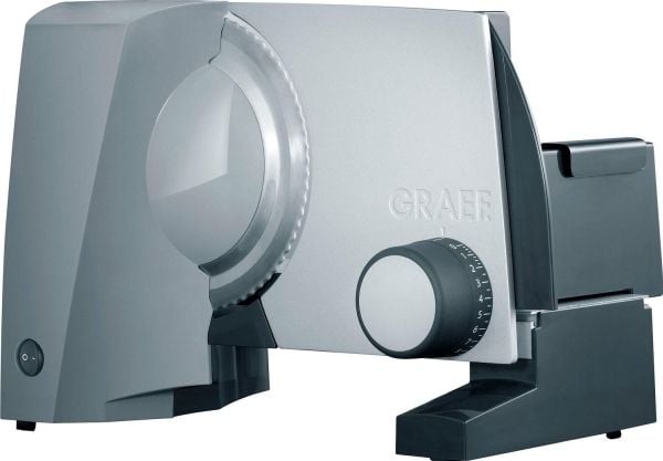 Graef G 52 Twin, Elektrisk, 2 cm, Grå, Aluminium, Metall, Plast, 140 mm, 22,5 cm