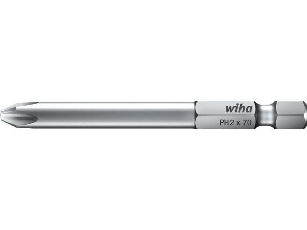 Wiha 7041 Z, 1 stykker, Philips, PH 2, Kromvanadiumstål, 90 mm, 19,4 g