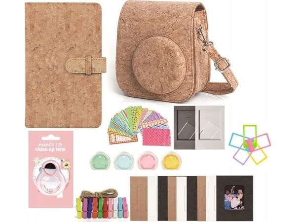 LoveInstant etui/sett 8-i-1 tilbehør til Fujifilm Instax Mini 11 / Korek