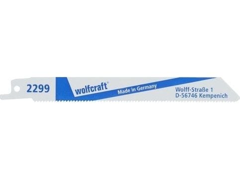 Wolfcraft 2299000 2 bajonettisahanterää Sahanterän pituus 152 mm 2 kpl