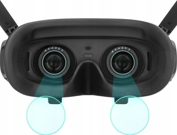 SunnyLife 4x beskyttelsesglass til briller/goggles for DJI Goggles 2 / At-bhm476-2