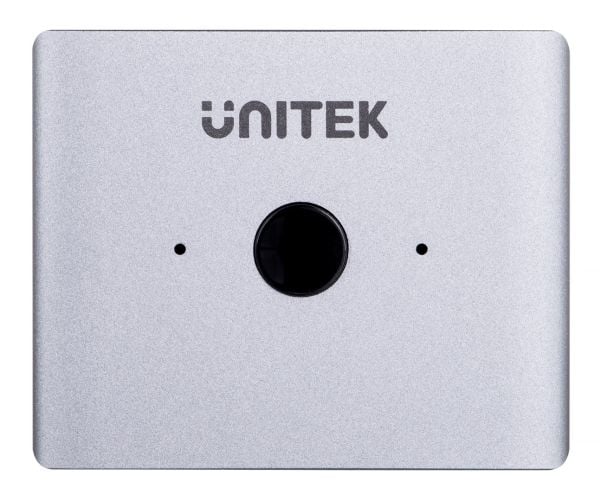 Unitek V1609A - Video-splitter/svitsj - bidirectional - 2 x DisplayPort - stasjonær