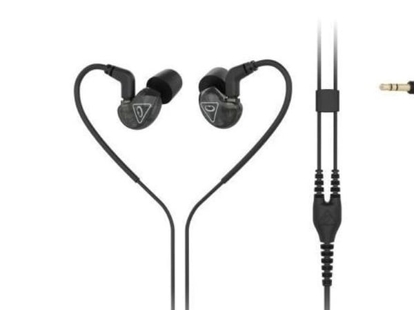 Behringer SD251-CK - In-ear-hörlurar med MMCX-anslutning - sort