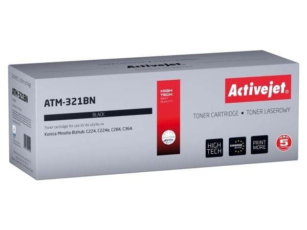 Activejet ATM-321BN, 27000 sivua, Musta, 1 kpl