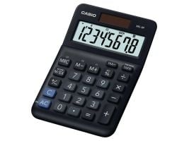 Casio - Skrivebordskalkulator - batteri, solpanel