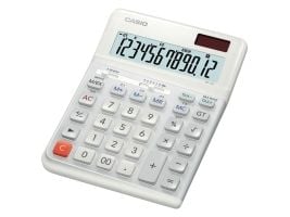 Casio - Skrivebordskalkulator - 12 sifre - batteri