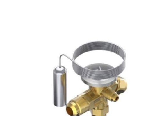 Danfoss TE2, R404A/R507A - Termostatisk ekspansionsventil, 3/8'', Flare, 1/2'', Flare