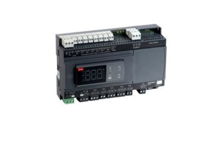 Danfoss AK-CC55 Single Coil UI - Kylmäkaappi/huonesäädin, AKV, Pe, 5 relettä, näyttö